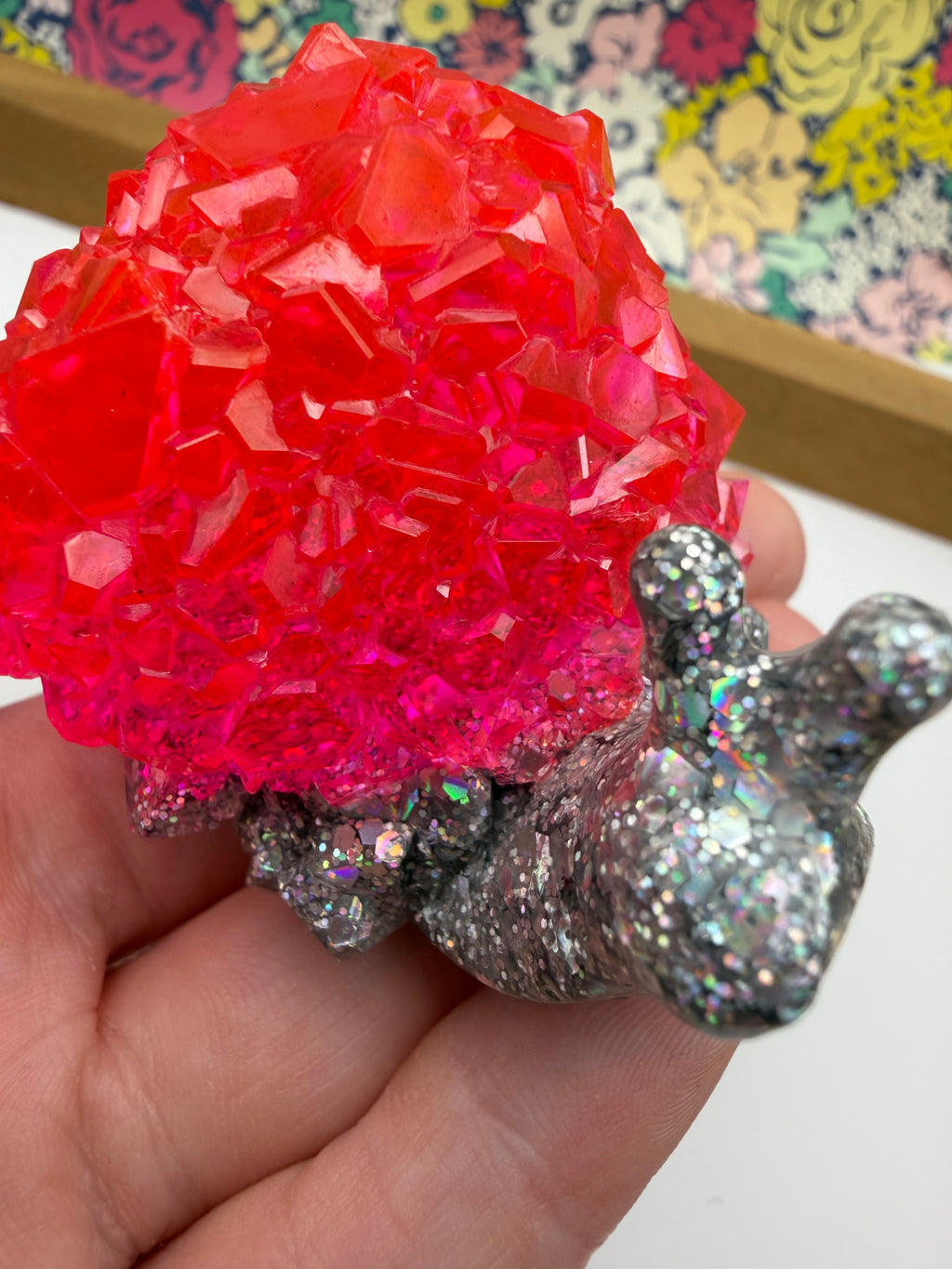 Resin Crystal Snails