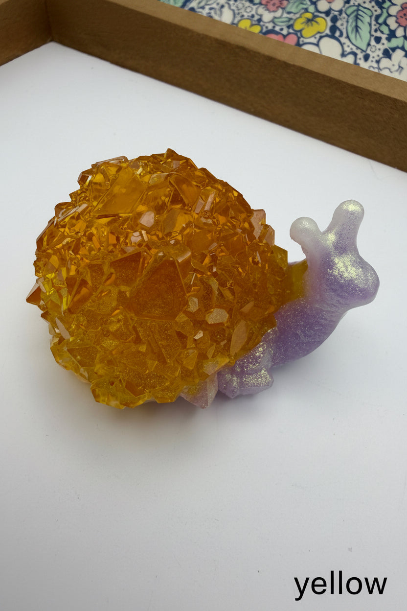 Resin Crystal Snails