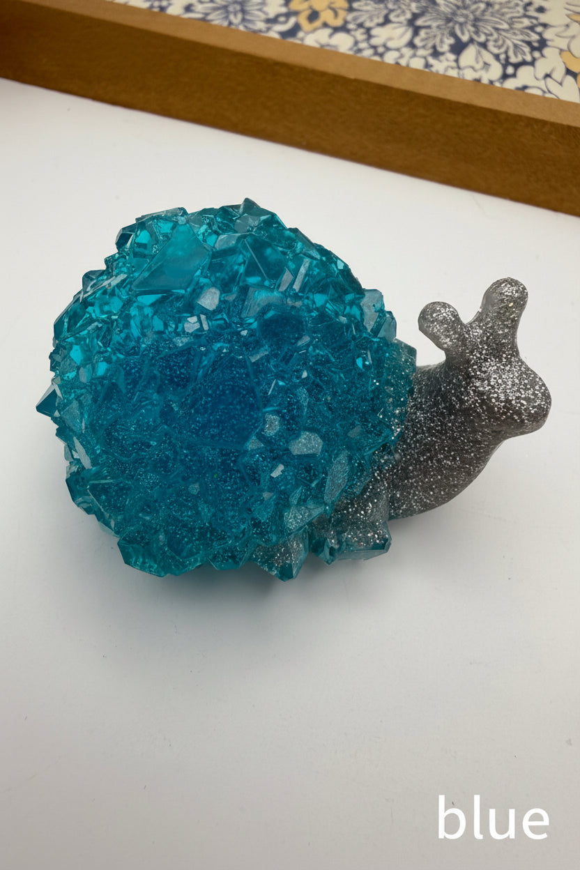 Resin Crystal Snails