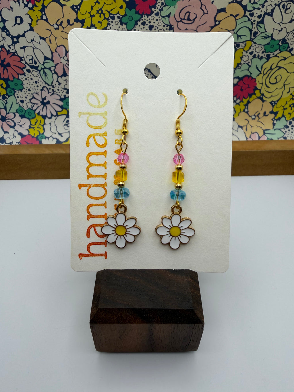 Sparkling Summer Daisy Full Set (Necklace, Earrings, and Bracelet)