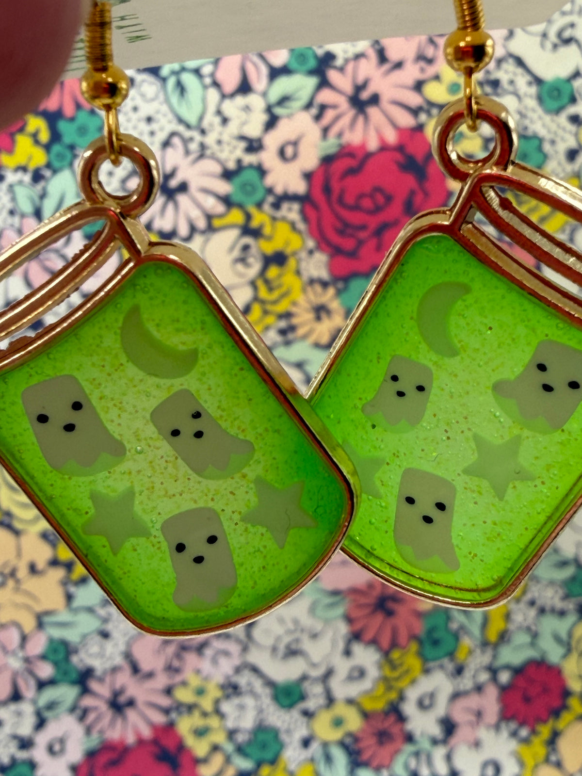 Ghosts in a Jar Earrings