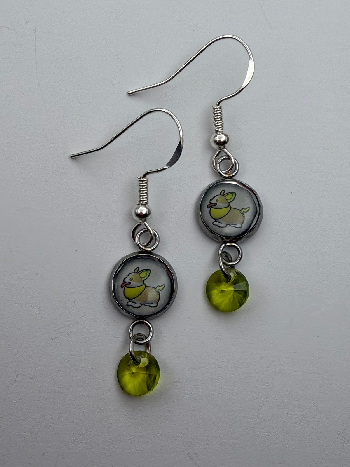 Yamper Upcycled Card Earrings