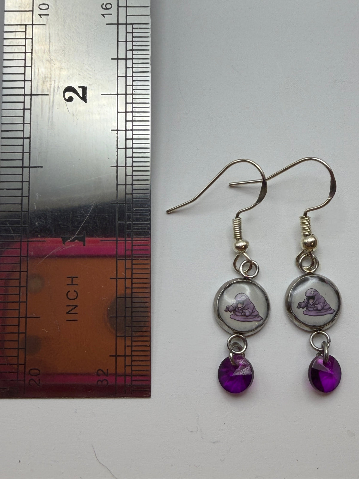 Muk Upcycled Card Earrings