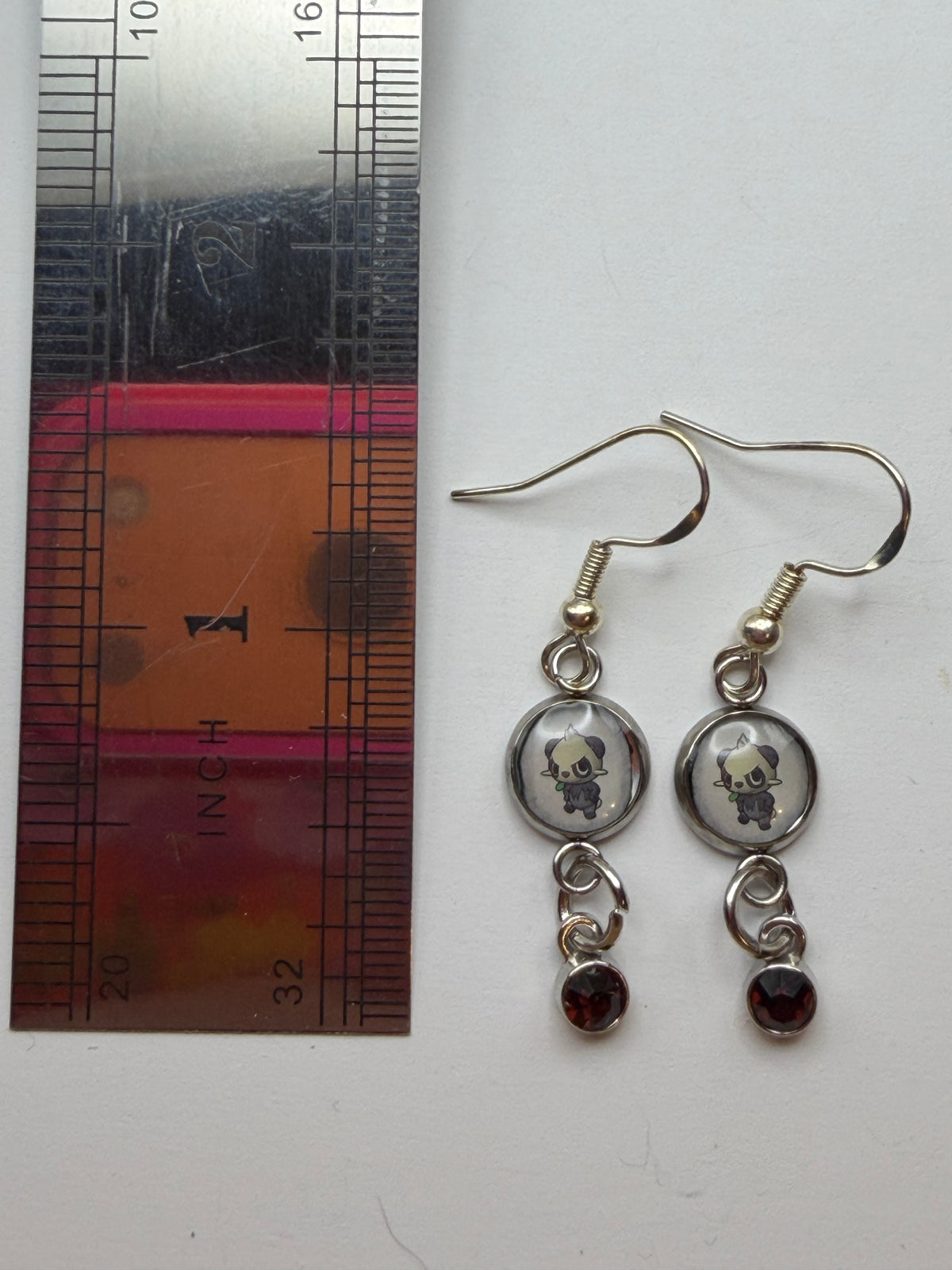 Pancham Upcycled Card Earrings