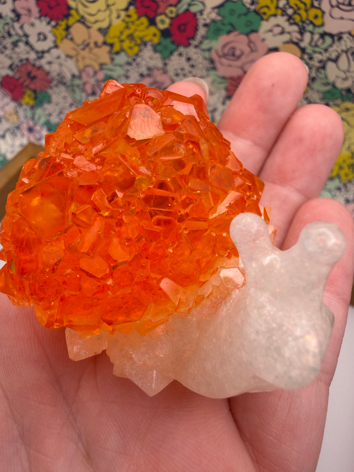 Resin Crystal Snails