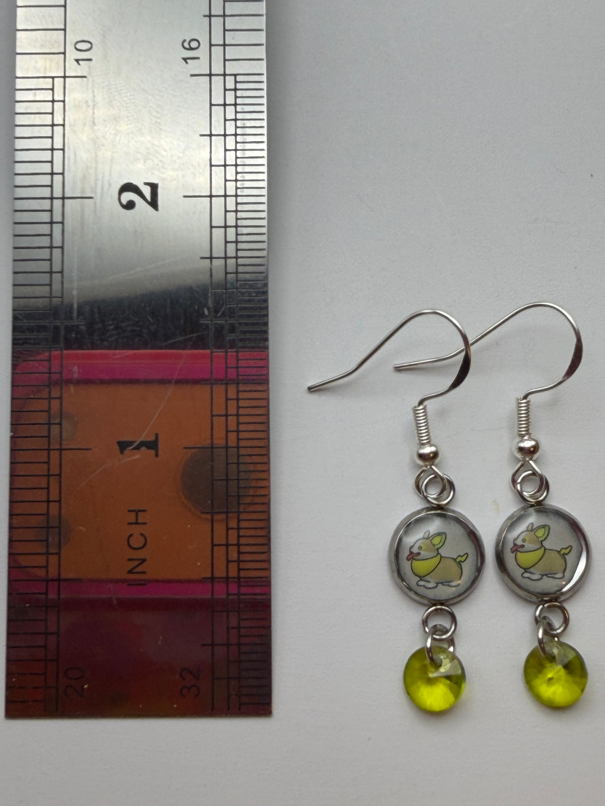 Yamper Upcycled Card Earrings