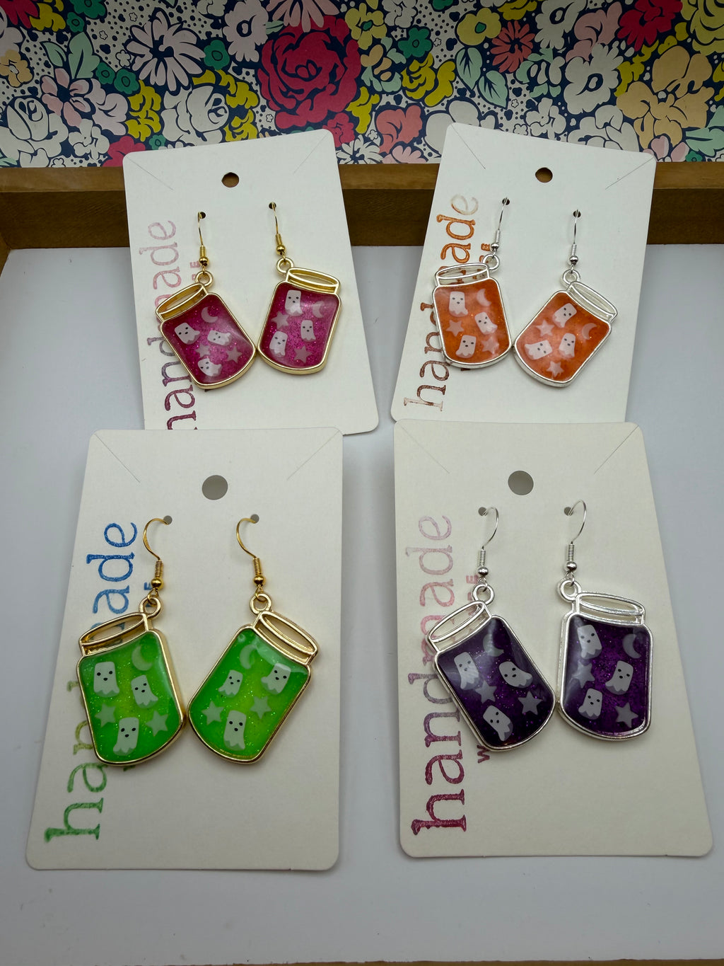 Ghosts in a Jar Earrings