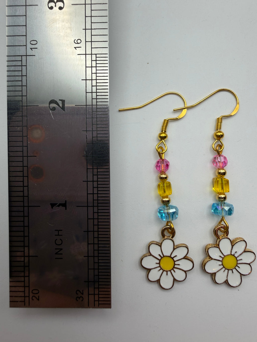 Sparkling Summer Daisy Full Set (Necklace, Earrings, and Bracelet)