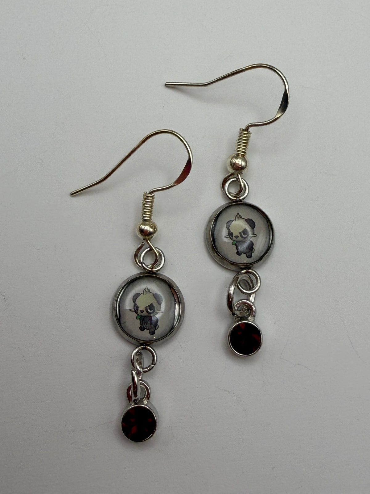 Pancham Upcycled Card Earrings
