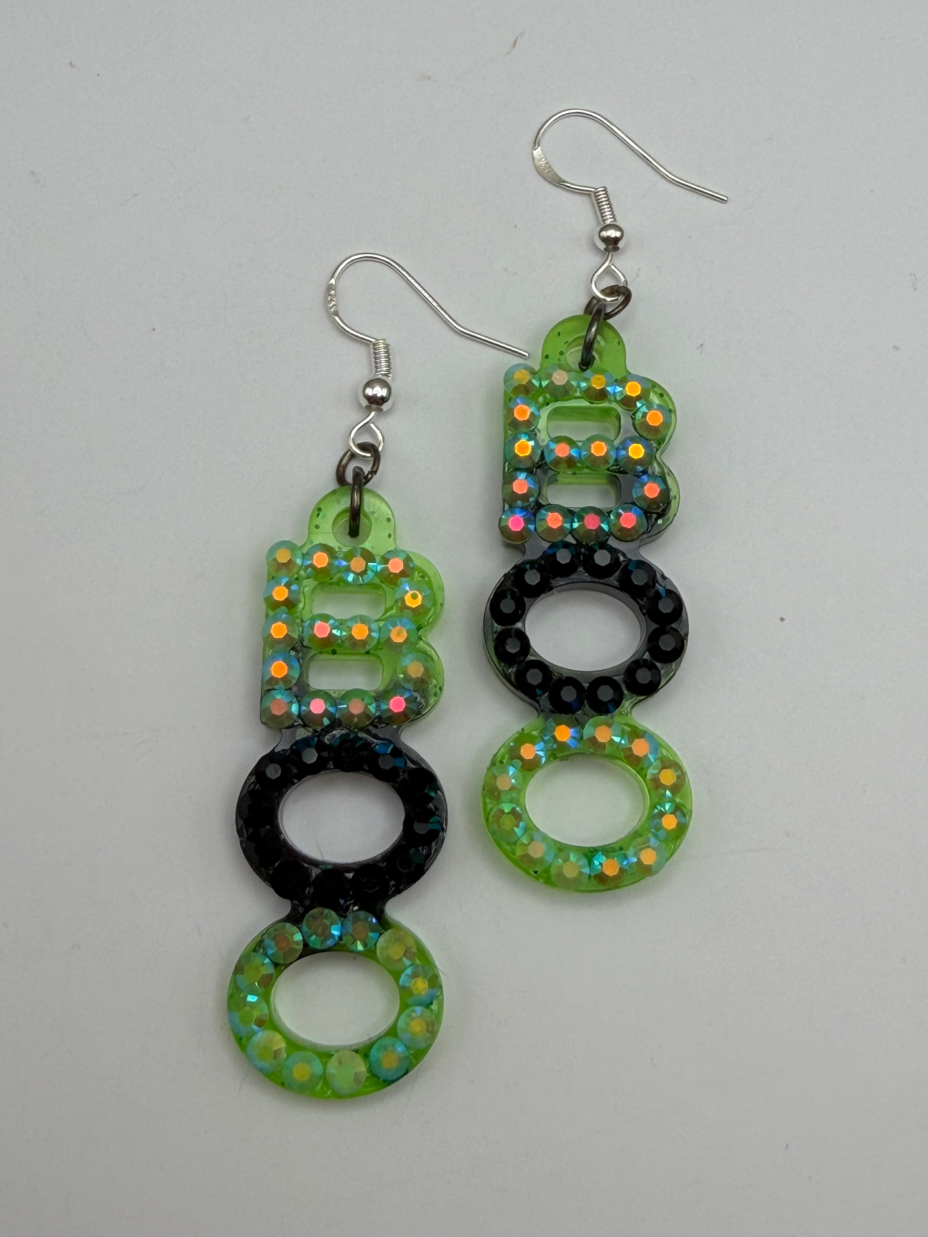 Bedazzled BOO Earrings